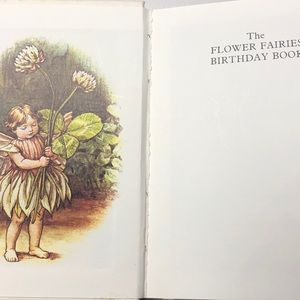 Vintage 1981 “the flower fairies birthday book”.  Stunning collectable book